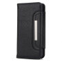 2in1 afneembare flip case van kunstleder voor Apple iPhone XS - zwart
