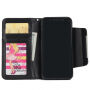 2in1 afneembare flip case van kunstleder voor Apple iPhone XS - zwart