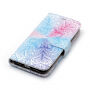 2in1 Beschermende Verwijderbare Flip Case voor Apple iPhone XS - kleurrijke bloem