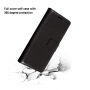 2in1 Beschermende Verwijderbare Flip Case voor Apple iPhone XS - zwart