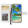 2in1 Beschermende Verwijderbare Flip Case voor Apple iPhone XS - wit