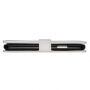 2in1 Beschermende Verwijderbare Flip Case voor Apple iPhone XS - wit