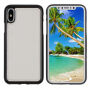 2in1 Beschermende Verwijderbare Flip Case voor Apple iPhone XS - wit