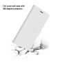 2in1 Beschermende Verwijderbare Flip Case voor Apple iPhone XS - wit