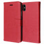 2in1 Beschermende Verwijderbare Flip Case voor Apple iPhone XS - rood