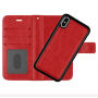 2in1 Beschermende Verwijderbare Flip Case voor Apple iPhone XS - rood