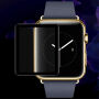 IMAK Pro + gehard glas 2.5D voor Apple horloge - zwart