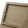 Luxueuze PU lederen tas met gesp Apple iPad 4 / 3 / 2 / 2 - zwart