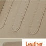 Luxueuze PU lederen tas met gesp Apple iPad 4 / 3 / 2 / 2 - zwart