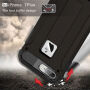 Super bestendige "Armor"-afdekking voor Apple-iPhone 8 Plus / 7 Plus - zwart