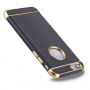 Beschermhoes voor Apple iPhone 6 / 6S - Zwart/goud