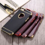 Beschermhoes voor Apple iPhone 6 / 6S - goud / bordeauxrood