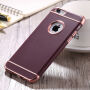 Beschermhoes voor Apple iPhone 6 / 6S - roze / goud / bordeauxrood / roze / goud / bordeauxrood