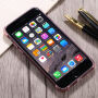 Beschermhoes voor Apple iPhone 6 / 6S - roze / goud / bordeauxrood / roze / goud / bordeauxrood