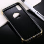 Beschermhoes voor Apple iPhone XS - goud / zwart