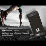 Super bestendige "Armor"-afdekking voor Apple-iPhone 8 Plus / 7 Plus - zwart