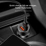 BASEUS Autolader met twee USB-poorten voor Apple iPhone / iPad / iPad / BASEUS met twee USB-poorten voor de Apple iPhone / iPad / iPod - rood