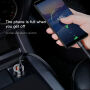 BASEUS Autolader met twee USB-poorten voor Apple iPhone / iPad / iPad / BASEUS met twee USB-poorten voor de Apple iPhone / iPad / iPod - rood