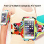 FLOVEME gekleurde sporthandtas voor de sporthandtas voor iPhone 6 Plus / 6S Plus / 7 Plus / 8 Plus / 8 Plus