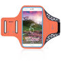 Sportieve zweetbestendige handkoffer voor Apple iPhone 6 / 6S / 7 / 8 Apple iPhone 6 / 6S / 7 / 8 - oranje