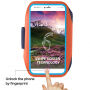 Sportieve zweetbestendige handkoffer voor Apple iPhone 6 / 6S / 7 / 8 Apple iPhone 6 / 6S / 7 / 8 - oranje