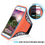 Sportieve zweetbestendige handkoffer voor Apple iPhone 6 / 6S / 7 / 8 Apple iPhone 6 / 6S / 7 / 8 - oranje