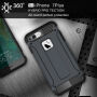 Super bestendige "Armor"-afdekking voor Apple-iPhone 8 Plus / 7 Plus - donkerblauw