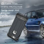 Super bestendige "Armor"-afdekking voor Apple-iPhone 8 Plus / 7 Plus - donkerblauw