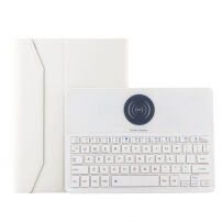 Toetsenbordhoes met draadloos opladen voor iPad 9,7" (2017/2018) / Pro 9,7" / Air 1 / 2  - wit
