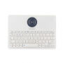 Toetsenbordhoes met draadloos opladen voor iPad 9,7" (2017/2018) / Pro 9,7" / Air 1 / 2  - wit