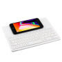 Toetsenbordhoes met draadloos opladen voor iPad 9,7" (2017/2018) / Pro 9,7" / Air 1 / 2  - wit