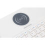 Toetsenbordhoes met draadloos opladen voor iPad 9,7" (2017/2018) / Pro 9,7" / Air 1 / 2  - wit