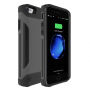 bestand beschermend deksel met externe batterij 4000mAh voor Apple iPhone 6 / 6S / 7 / 8 iPhone 6 / 6S / 7 / 8 - grijs
