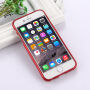 MERCURY GOOSPERY beschermend glitterdeksel voor Apple iPhone 6 Plus - rood