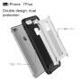 Super bestendige "Armor"-afdekking voor Apple-iPhone 8 Plus / 7 Plus - zilver