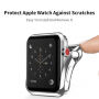 Dux Ducis zachte plastic beschermhoes voor Apple Watch 38mm - zilver