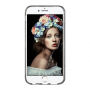 Beschermhoes met zwart frame voor Apple iPhone 6 Plus - roken