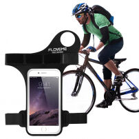 FLOVEME sportpolshoesje voor de sportpols voor Apple iPhone 6 Plus / 6 Plus / 6 Plus / 7 Plus / 8 Plus / 8 Plus - zwart
