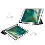 Hoes van PU-leer met ruimte voor Apple Pencil en slaapfunctie voor iPad Air 3 (2019) / Pro 10,5" - zwart
