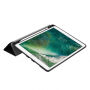 Hoes van PU-leer met ruimte voor Apple Pencil en slaapfunctie voor iPad Air 3 (2019) / Pro 10,5" - zwart