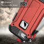 Super bestendige" Armor" hoes voor Apple iPhone 8/7 - rood