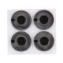 Vervangende rubberen voetjes voor MacBook Pro 13" (A1425 / A1502) / Pro 15" (A1398) - 4 stuks - zwart
