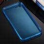 Ultradunne 0,5 mm donkere siliconenhoes voor Apple iPhone 8/7 - blauw