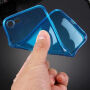 Ultradunne 0,5 mm donkere siliconenhoes voor Apple iPhone 8/7 - blauw