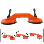 Houder met zuignappen en handvat - 33cm