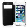 Klapkist met vizier voor iPhone SE (2016) / 5 / 5S - zwart