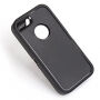 stevige koffer met riemclip voor iPhone SE (2016) / 5 / 5S - zwart
