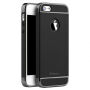 IPAKY elegante hoes voor iPhone 5 / 5S / SE (2016) - zwart