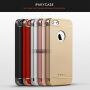 IPAKY elegante hoes voor iPhone 5 / 5S / SE (2016) - zwart