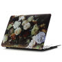 Matte hoes voor MacBook Air 13" (A1237 / A1304  / A1369 / A1466) - bloemen schilderen
